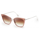 DITA - Arise - Rose Gold Silver Brown - DRX-3041 - Sunglasses - DITA Eyewear