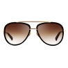 DITA - Mach-Two - Nero Oro Marrone - DRX-2031 - Occhiali da Sole - DITA Eyewear