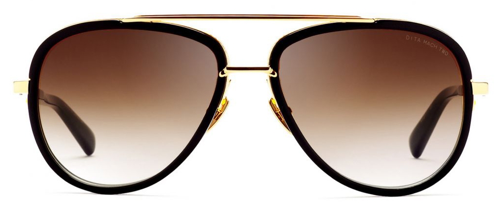 DITA - Mach-Two - Black Gold Brown - DRX-2031 - Sunglasses - DITA