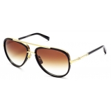 DITA - Mach-Two - Black Gold Brown - DRX-2031 - Sunglasses - DITA Eyewear