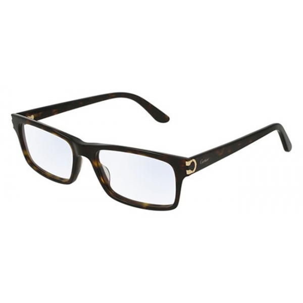 Cartier - Optical Glasses CT0005O - Dark Havana - Cartier Eyewear