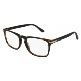 Cartier - Optical Glasses CT0019O - Tortoise - Cartier Eyewear