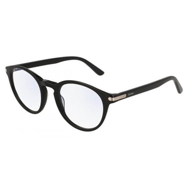 Cartier - Optical Glasses CT0018O - Black Silver - Cartier Eyewear