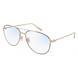 Cartier - Optical Glasses CT0039O - Gold Black - Cartier Eyewear