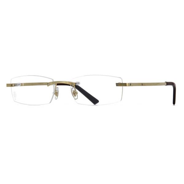 Cartier - Optical Glasses CT0087O - Gold - Cartier Eyewear