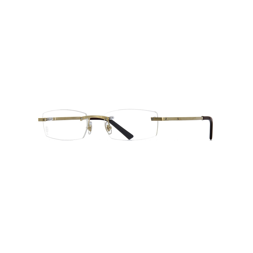 Cartier - Optical Glasses CT0087O - Gold - Cartier Eyewear - Avvenice