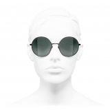 Chanel - Round Sunglasses - Black - Chanel Eyewear