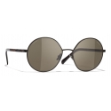 Chanel - Round Sunglasses - Tortoise - Chanel Eyewear