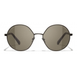 Chanel - Round Sunglasses - Tortoise - Chanel Eyewear