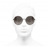 Chanel - Round Sunglasses - Tortoise - Chanel Eyewear