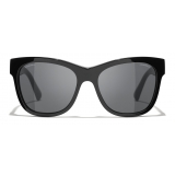 Chanel - Square Sunglasses - Black - Chanel Eyewear