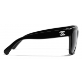 Chanel - Square Sunglasses - Black - Chanel Eyewear