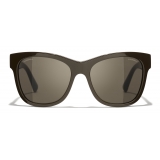 Chanel - Square Sunglasses - Brown - Chanel Eyewear