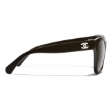 Chanel - Square Sunglasses - Brown - Chanel Eyewear