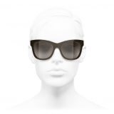 Chanel - Square Sunglasses - Brown - Chanel Eyewear