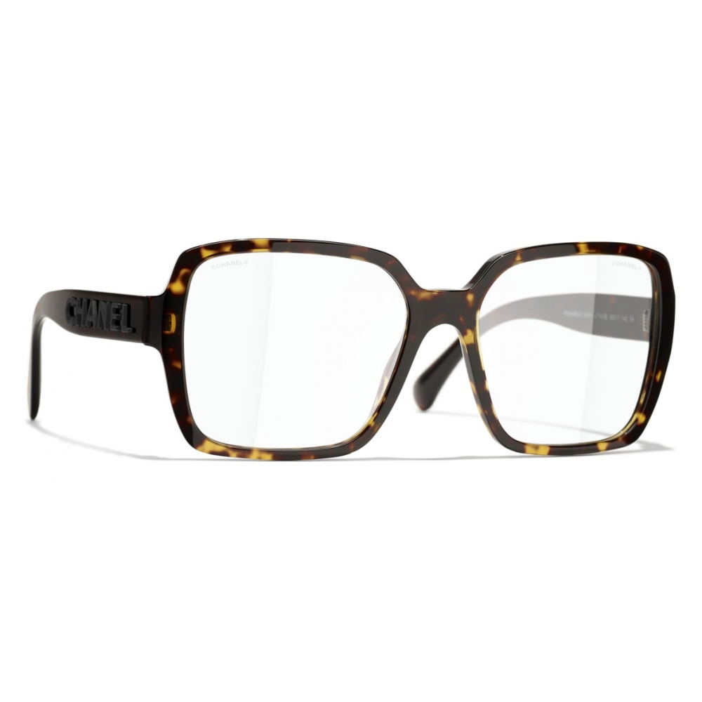 Chanel - Square Sunglasses - Dark Tortoise - Chanel Eyewear - Avvenice