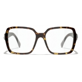 Chanel - Square Sunglasses - Dark Tortoise - Chanel Eyewear