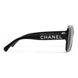 Chanel - Square Sunglasses - Black - Chanel Eyewear