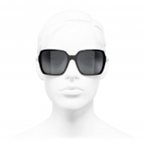 Chanel - Square Sunglasses - Black - Chanel Eyewear