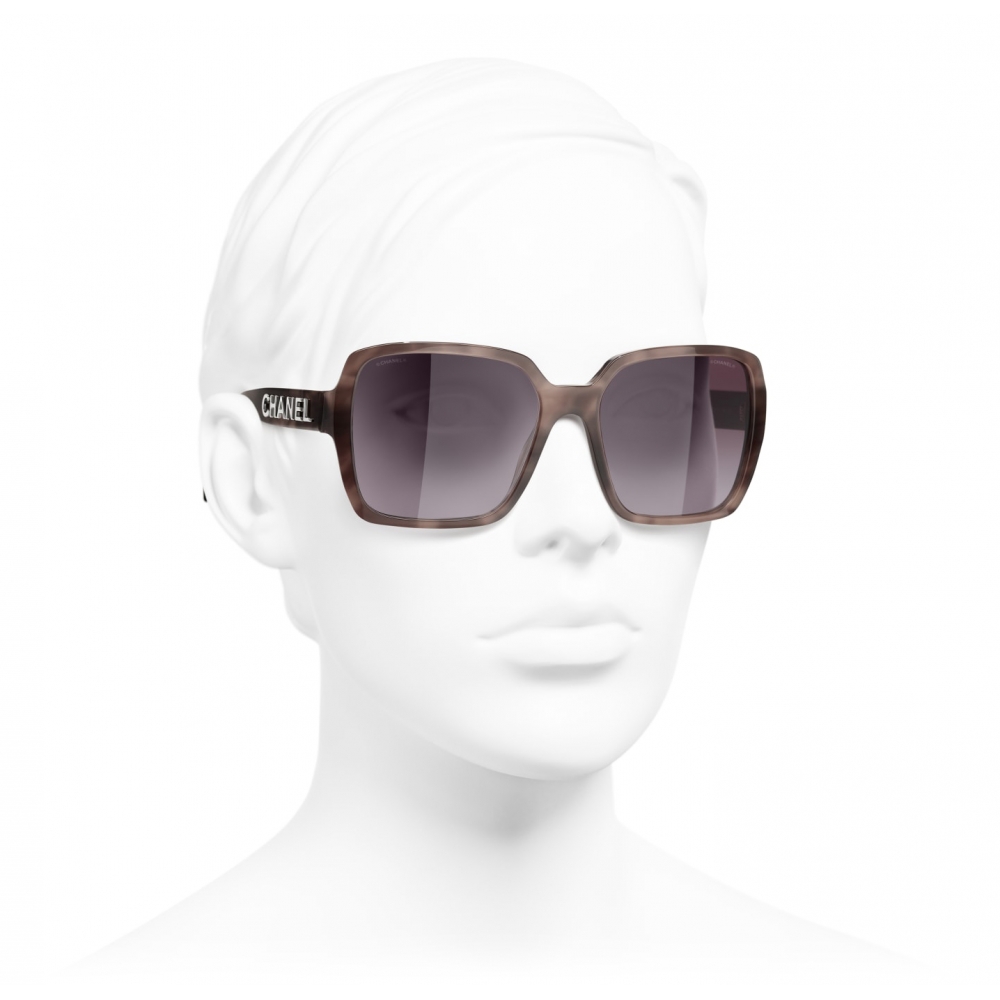 FREE & FAST ShippingChanel - Square Sunglasses - Pink Tortoise - Chanel  Eyewear - Avvenice, purple chanel glasses 