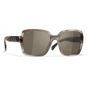 Chanel - Square Sunglasses - Beige Tortoise - Chanel Eyewear