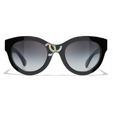 Chanel - Butterfly Sunglasses - Black - Chanel Eyewear