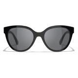 Chanel - Butterfly Sunglasses - Black - Chanel Eyewear