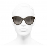 Chanel - Butterfly Sunglasses - Brown - Chanel Eyewear