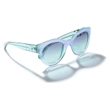 Chanel - Butterfly Sunglasses - Blue - Chanel Eyewear