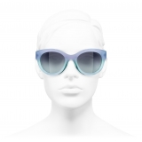 Chanel - Occhiali da Sole a Farfalla - Blu - Chanel Eyewear