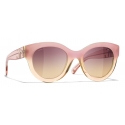 Chanel - Butterfly Sunglasses - Coral - Chanel Eyewear