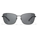 Chanel - Cat-Eye Sunglasses - Black - Chanel Eyewear