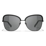 Chanel - Square Sunglasses - Black - Chanel Eyewear