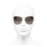 Chanel - Square Sunglasses - Gold - Chanel Eyewear