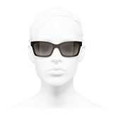 Chanel - Square Sunglasses - Brown - Chanel Eyewear