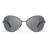 Chanel - Butterfly Sunglasses - Black - Chanel Eyewear