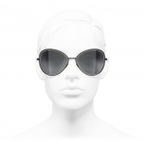 Chanel - Butterfly Sunglasses - Black - Chanel Eyewear