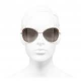 Chanel - Butterfly Sunglasses - Gold - Chanel Eyewear