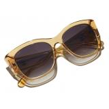 Chanel - Butterfly Sunglasses - Yellow - Chanel Eyewear