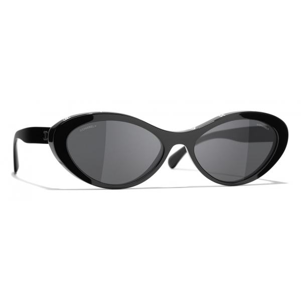Chanel Black CC Sunglasses ○ Labellov ○ Buy and Sell Authentic Luxury