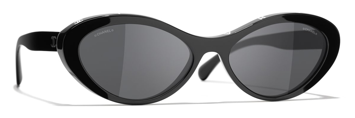 Chanel - Pantos Eyeglasses - Black - Chanel Eyewear - Avvenice