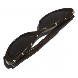 Chanel - Oval Sunglasses - Brown - Chanel Eyewear