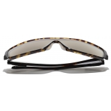 Chanel - Shield Sunglasses - Dark Tortoise - Chanel Eyewear