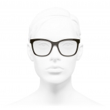 Chanel - Square Eyeglasses - Brown - Chanel Eyewear