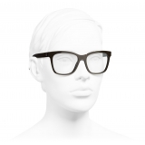 Chanel - Square Eyeglasses - Brown - Chanel Eyewear