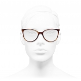 Chanel - Occhiali da Vista Quadrati - Tartaruga - Chanel Eyewear