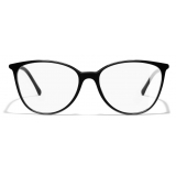 Chanel - Square Eyeglasses - Black - Chanel Eyewear