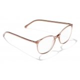 Chanel - Occhiali da Vista Rotondi - Marrone - Chanel Eyewear