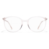 Chanel - Occhiali da Vista Rotondi - Rosa Chiaro - Chanel Eyewear