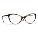 Chanel - Cat Eye Eyeglasses - Dark Tortoise Beige - Chanel Eyewear